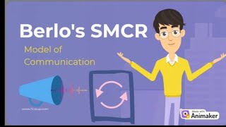 BERLOS SMCR MODEL Model of Communication [upl. by Cordula]