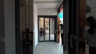 Newly designed sliding door system with pushpull flush functionhome slidingdoor ptdoor pddoor [upl. by Mossberg]