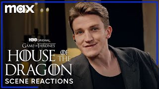 Ewan Mitchell amp Tom GlynnCarney React To House of the Dragon Scenes  House of the Dragon  Max [upl. by Weihs624]