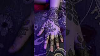 Bold leaf mehndi design bollywood song henna shortvideo youtubeshorts youtubeshort youtube [upl. by Eilama]