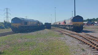 Trains at SwanseaPort Talbot ParkwayMargam Knuckle Yard and Briton Ferry 29724 ‎Danthecool332 [upl. by Sophy219]