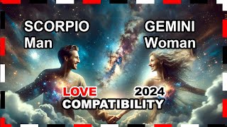 Love Compatibility 2024 Gemini Woman and Scorpio Man 🌟💖 gemini scorpio forecast [upl. by Morten111]