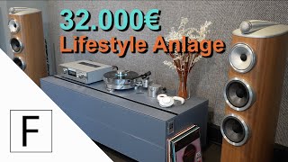 High End trifft Lifestyle  BampW 804 D4 am AVM AllinOne CS 53 Cellini und Transrotor MAX [upl. by Chesnut730]