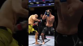 Teixeira VS Krylov  UFC4  shorts holidayswithshorts [upl. by Riatsila203]