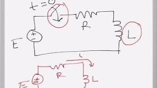 Electrical Engg Transient response of an Inductor current build up RL Circuit [upl. by Kcinimod887]