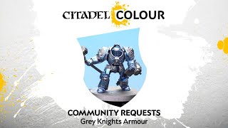 Community Requests Grey Knights Armour [upl. by Nnyleimaj694]