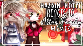 Hazbin Hotel reacts to Afton Family memes  FNAF  Gacha  🥀 [upl. by Ojeibbob]