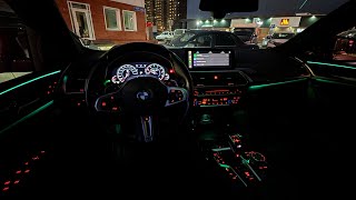 BMW X4M NIGHT DRIVE [upl. by Ezarras727]