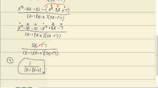 Intermediate Algebra Complex Rational Expressions [upl. by Hagile103]