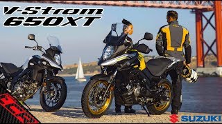 2018 Suzuki VStrom 650 XT  Better Commuter Than a GS [upl. by Attenor]