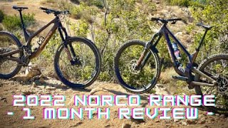 2022 Norco Range High Pivot  1 month review [upl. by Sinned67]