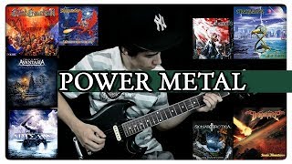 Power Metal  Riffs And Themes [upl. by Rodolph]