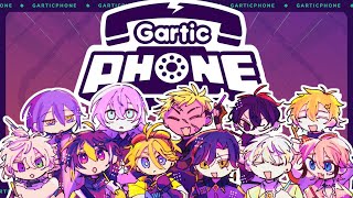 【Gartic Phone】ヒーローズで書き初め【小柳ロウにじさんじ】 [upl. by Nyroc]