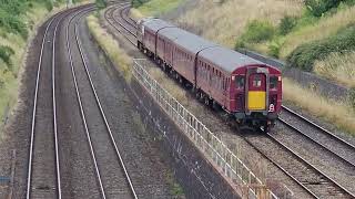 33012 and 1Z65 0744 Basingstoke to Lydney Junction Standish Jn 270724 [upl. by Aliuqahs381]