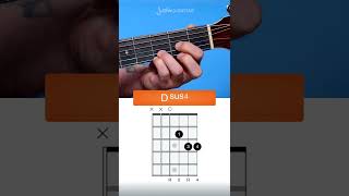 How to play Dsus4 chord on guitar easy embellishment chord [upl. by Appleton820]