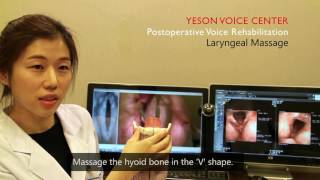 Recommended laryngeal Massage by Yeson Voice Center [upl. by Haet]