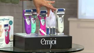 Emjoi MicroPedi Callus Remover w Replacement Rollers with Carolyn Gracie [upl. by Busey899]