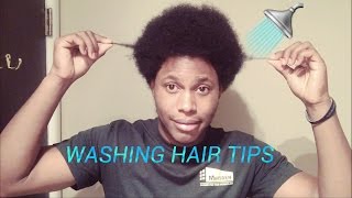 AFRO JOURNEY HOW TO PROPERLY WASH GROWING AFRO DOS AND DONTS [upl. by Bashemeth]