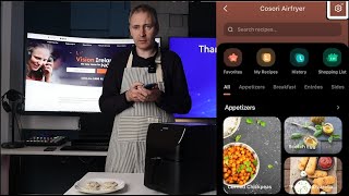 Cooking made accessible Cosori Smart Air Fryer review [upl. by Ludovico]