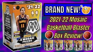 202122 MOSAIC BASKETBALL BLASTER BOX REVIEW 🏀 ARE THESE WORTH IT 🤔 [upl. by Howenstein]