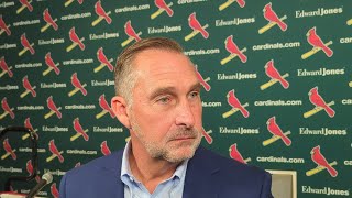 John Mozeliak spoke to reporters AFTER the Cardinals press conference ended — Heres the video [upl. by Bonine344]