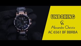 JAM TANGAN ALEXANDRE CHRISTIE AC 6561 BF BBRBA UNBOXING  GROSIRJAMTANGANCOM [upl. by Elimac]