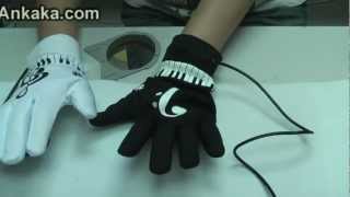 How to Use Electronic Piano Hand Gloves Exercise Instrument [upl. by Eidorb]