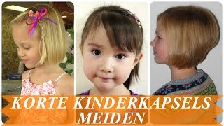 Korte kinderkapsels meiden 2018 [upl. by Shulock534]