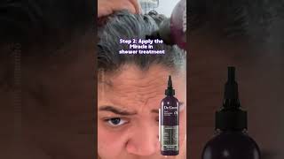 Hair thickening Shampoo amp in shower miracle treatment haircareproductsthatwork [upl. by Axela]