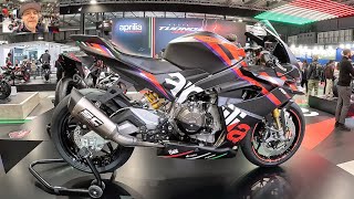 Aprilia RS 660 Trofeo sport super racing moto motor bike 2025 motorcycle EICMA walkaround V2222 [upl. by Hein520]