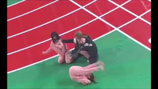 Funny Sowon Yerin Eunha At Idol Star Athletic Championship [upl. by Novar362]