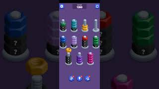 Nuts Sort Master Level 1263 games puzzle braintest shorts gaming asmrsounds iqquiz nutssort [upl. by Oriana]