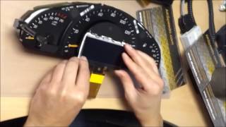 Mercedes C class W203 Speedometer LCD Pixel Repair [upl. by Nylecsoj264]