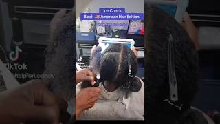 Black American Edition 🇺🇲 Head Lice Head Check ✅ headlice lice liceremoval asmr indy insects [upl. by Neret]