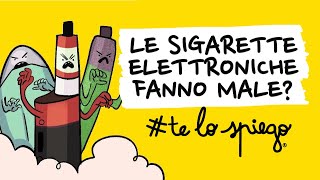 Sigarette Elettroniche e Altri Prodotti del Tabacco Quanto fanno male  TELOSPIEGO [upl. by Alilahk544]