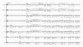 Walton Belshazzars Feast pp 3 5 8 staves alto 1 [upl. by Brodie982]