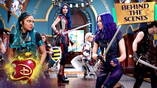 Night Falls⚔️  Behind the Scenes  Descendants 3 [upl. by Anilef]