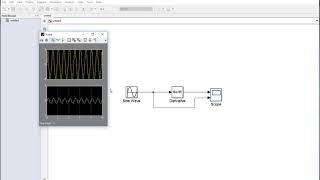 How to use MATLAB Simulink derivative block [upl. by Devy87]