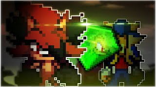 Flare vs Agar  Sonic Sprite Animation Animated by Flare [upl. by Jenette]