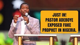 This is how to know them Pastor Adeboye exposed fake prophet strategies in Nigeria  RCCG [upl. by Roath660]