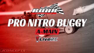 Nitro Buggy AMain  2023 ROAR 18th Nitro Offroad Nationals [upl. by Eliak]