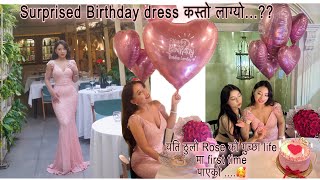 Facebook र Instagram मार्फत Birthday wish गर्नुहुने सम्पुर्णमा धन्यवाद 😇  Dress amp Rose 🫶🏻 [upl. by Yrojram146]