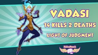 GIGANTIC Gameplay Vadasi Light of Judgment 14 kill game [upl. by Fawcette789]