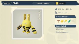 Pokémon Legends Arceus Shiny Elekid [upl. by Socha12]