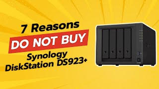 DONT BUY Synology DiskStation DS923 BEFORE WATCHING THIS VIDEO 😱 7 Reasons [upl. by Annuhsal355]