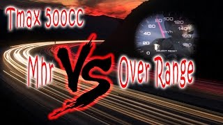 Tmax accelerazione Malossi MHR Vs Malossi Over Range [upl. by Peppard]