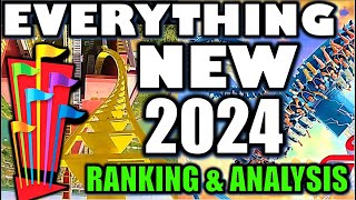 Everything NEW at Six Flags for 2024 – Ranked From Worst to Best [upl. by Maag]