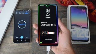 Samsung Galaxy M20 Battery Charging Test [upl. by Dippold]