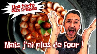 Tarte aux fraises au Thermomix Sans aucune cuisson 🤩 [upl. by Vadim]