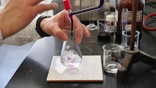 Determination of ironII using potasium permanganate [upl. by Arella]